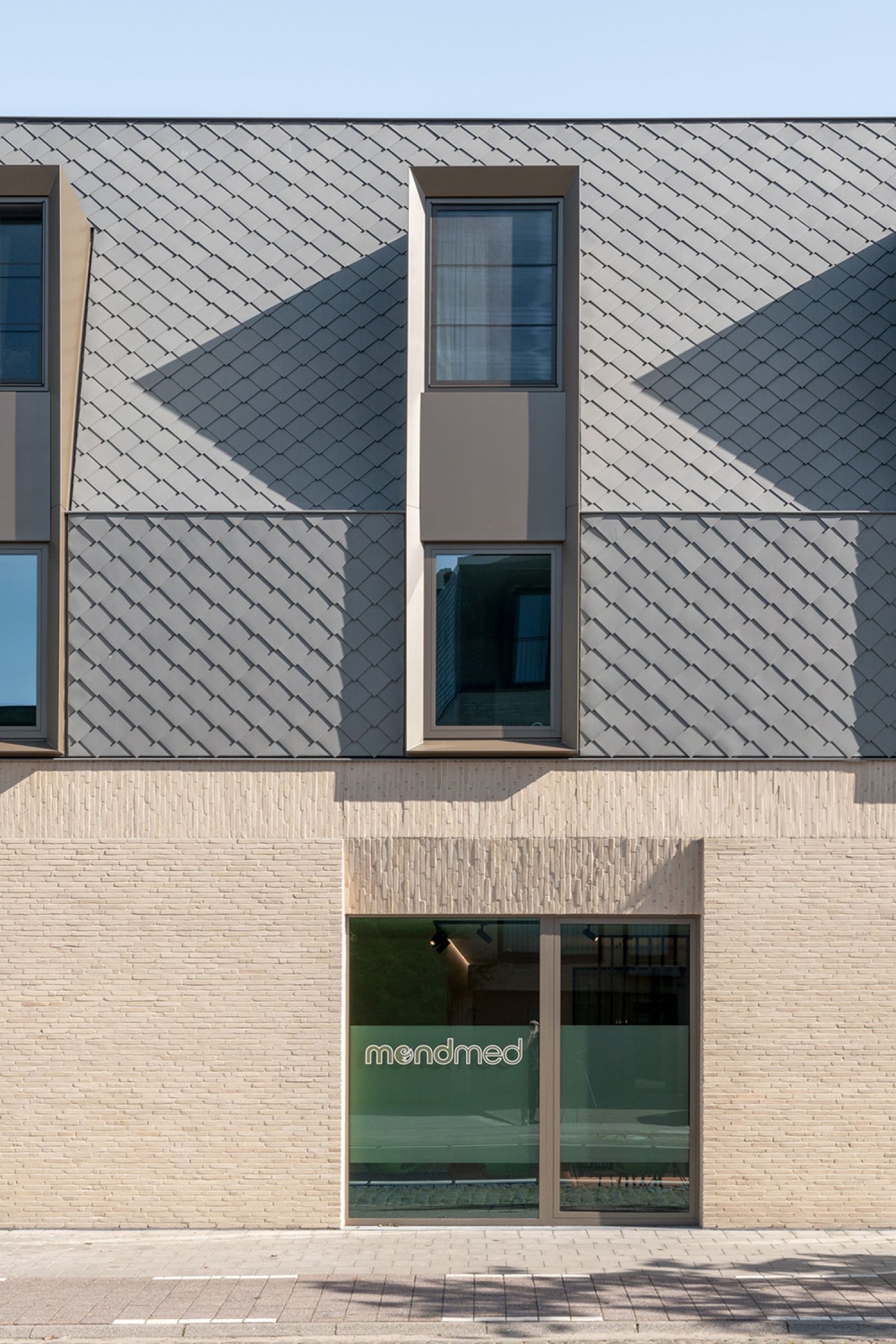 Losanges zinken leien als dakbedekking